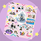 ２号連続ふろく第２弾！ 『氷の城壁』フレークシールシート＆阿賀沢紅茶×キャストスペシャルQ＆A