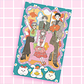 ２号連続ふろく第１弾！ 『氷の城壁』描きおろしクリアポスター＆キャストインタビュー